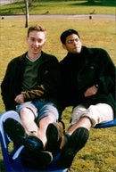 (L) Gareth Humpage & (R) Kiran Beeharry - Vintage Photograph