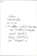 1998 SERIES - Vintage Photograph