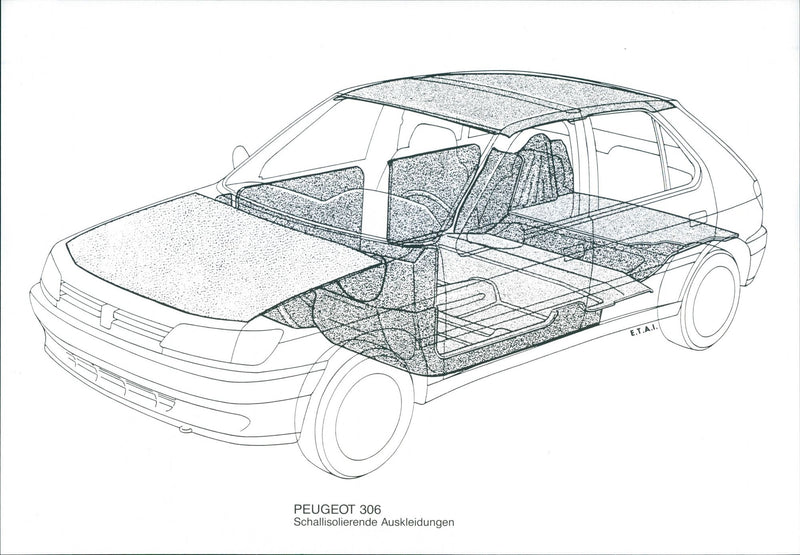 Peugeot 306 - Vintage Photograph