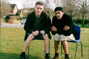 (L) Gareth Humpage & (R) Kiran Beeharry - Vintage Photograph