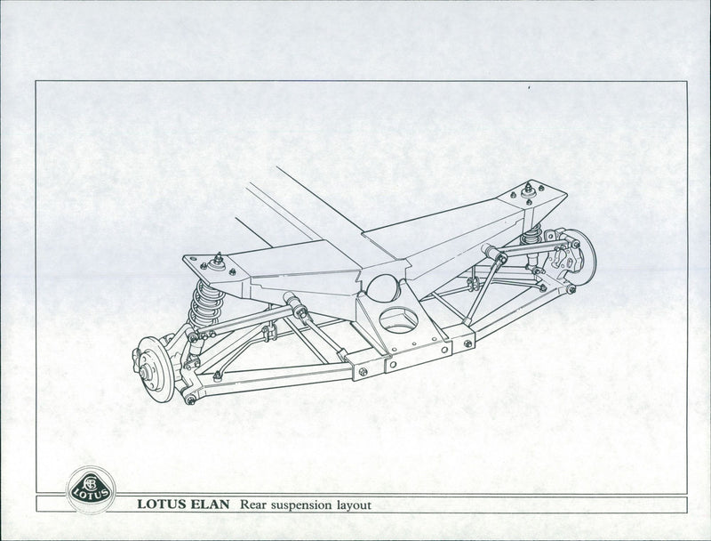 Lotus Elan - Vintage Photograph