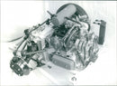 Lancia Flavia injection engine 1.8 - Vintage Photograph