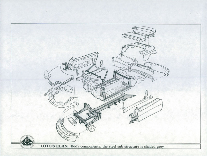 Lotus Elan - Vintage Photograph