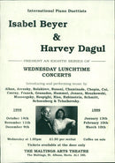 1998 BEYER MUSIC INTERNATIONAL SERIES - Vintage Photograph