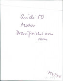 Audi 50 Engine - Vintage Photograph