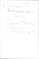 BEYER MUSIC SERIES - Vintage Photograph