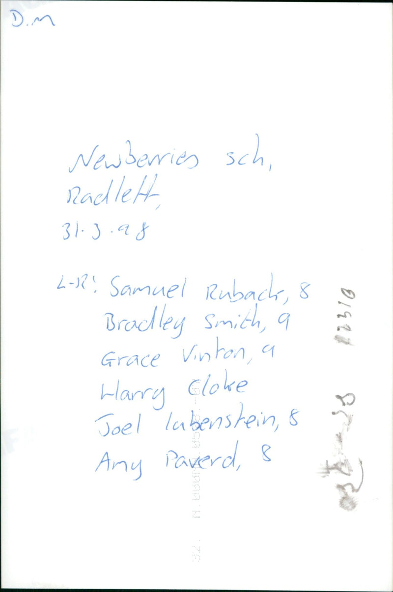 Newberries School Radlett - Vintage Photograph