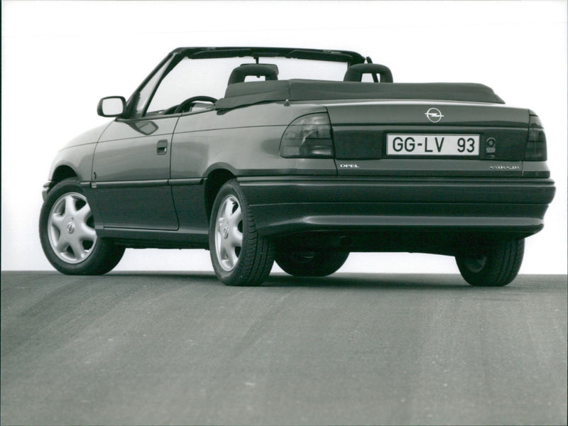 1995 Opel Astra Cabriolet - Vintage Photograph