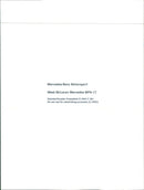 West McLaren Mercedes MP4-17 - Vintage Photograph