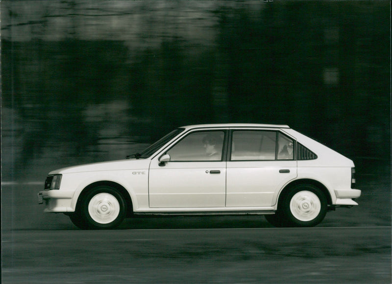 1981 Opel Kadett GTE - Vintage Photograph