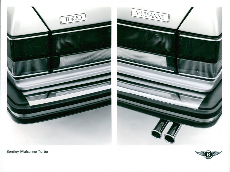 1982 Bentley Mulsanne Turbo - Vintage Photograph