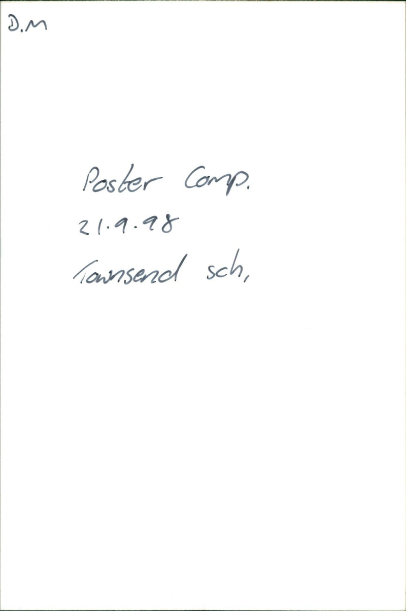 1998 BEYER NATIONAL MUSIC INTERNATIONAL SERIES - Vintage Photograph