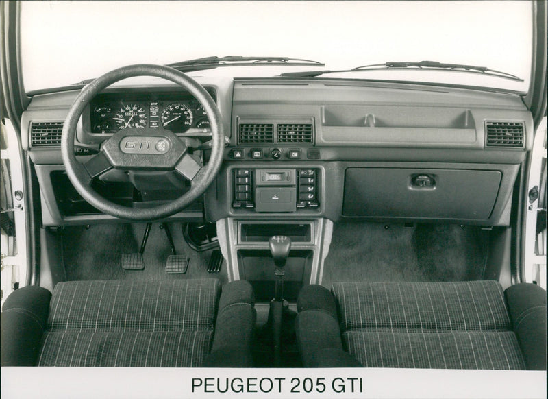 Peugeot 205 GTI. - Vintage Photograph