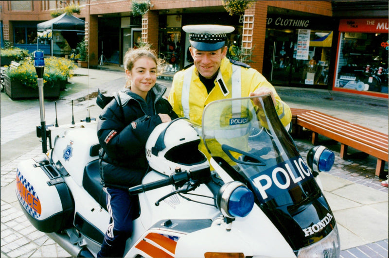 Zoe Banks and Tim Sibley - Vintage Photograph