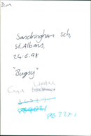 Bugsy play at Sandringham School, St Albans - Vintage Photograph