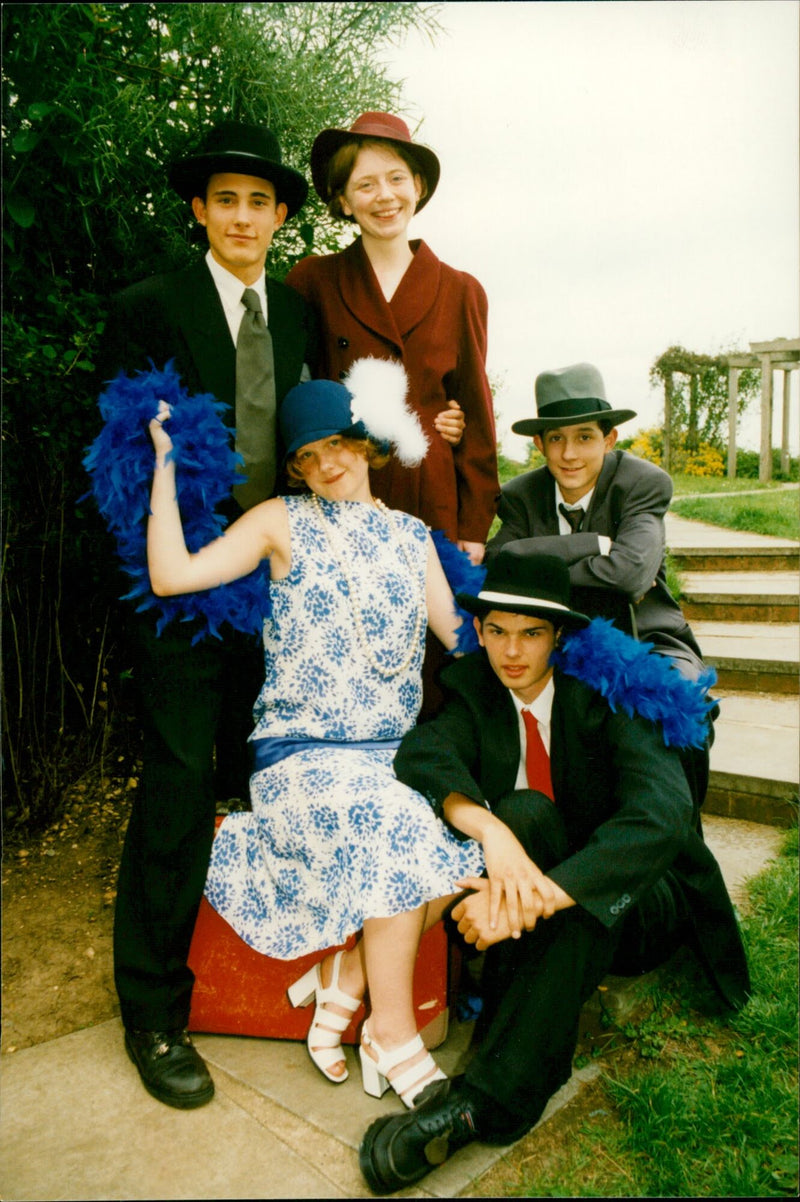 Bugsy play at Sandringham School, St Albans - Vintage Photograph
