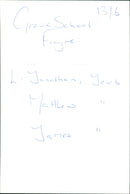 Grove School - Vintage Photograph