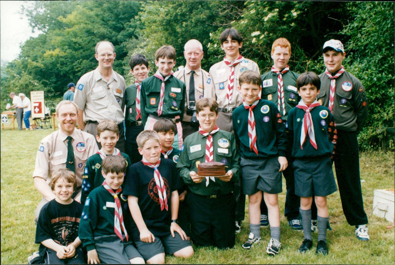 Boy scouts - Vintage Photograph