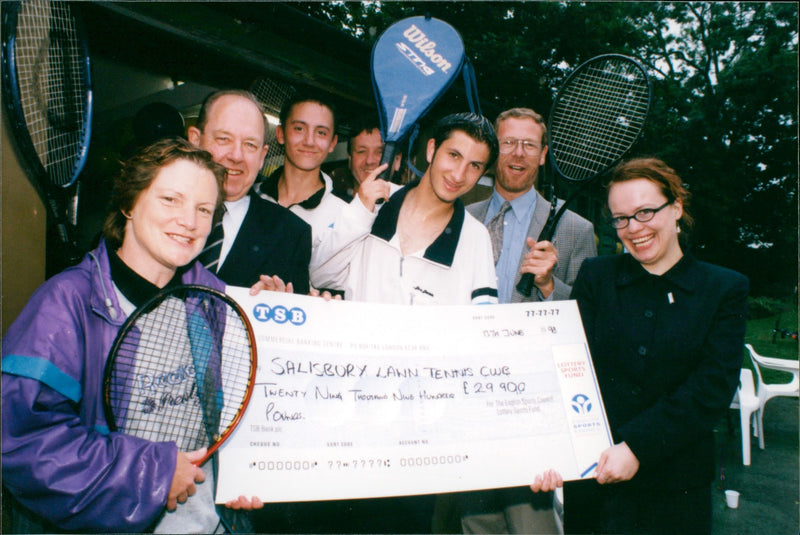 Salisbury Tennis Club - Vintage Photograph