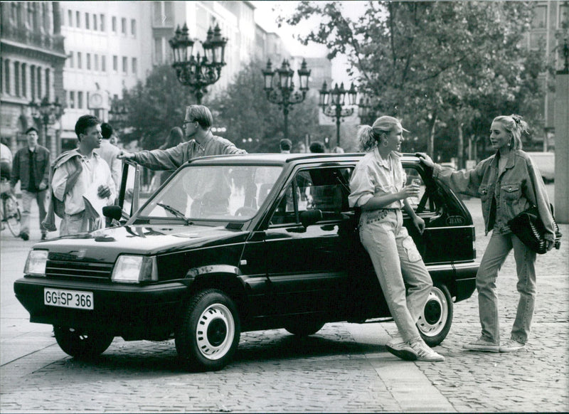 Seat Marbella Jeans 1990 Special Model - Vintage Photograph