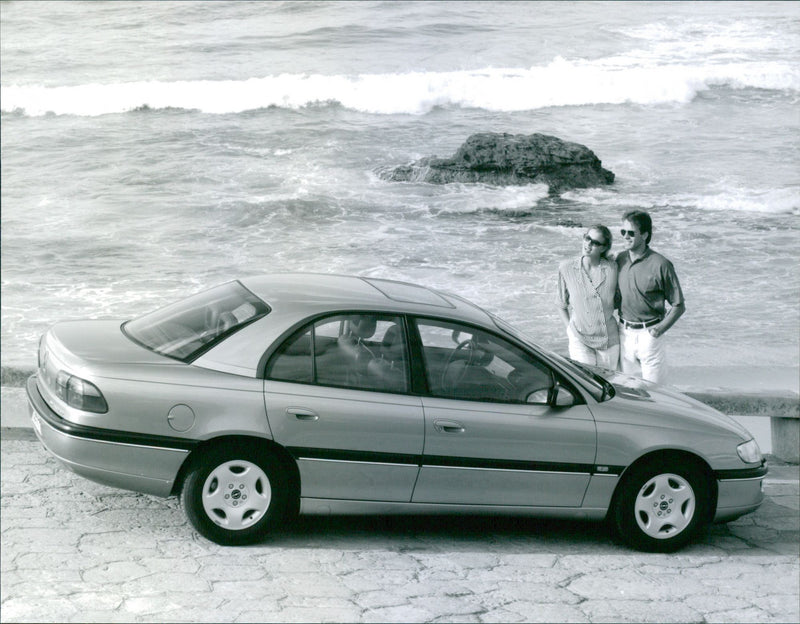 1994 Opel Omega MV6 - Vintage Photograph
