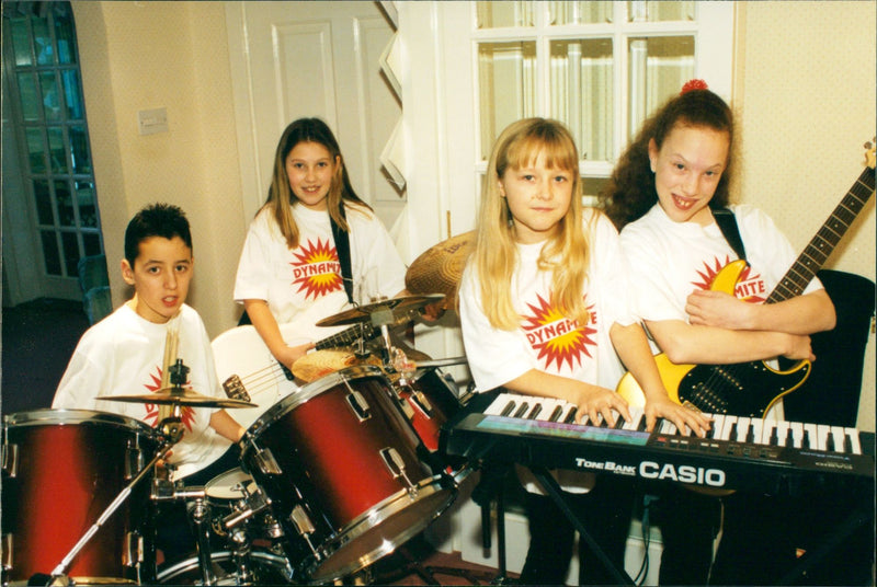 Dynamite Musician - Vintage Photograph