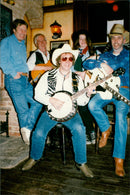 Folk Music Band - Vintage Photograph