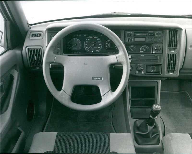 Volvo dashboard - Vintage Photograph