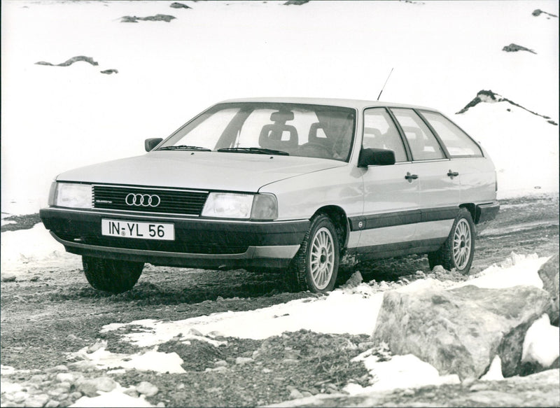 Audi 100 Avant Quattro, 1985 - Vintage Photograph