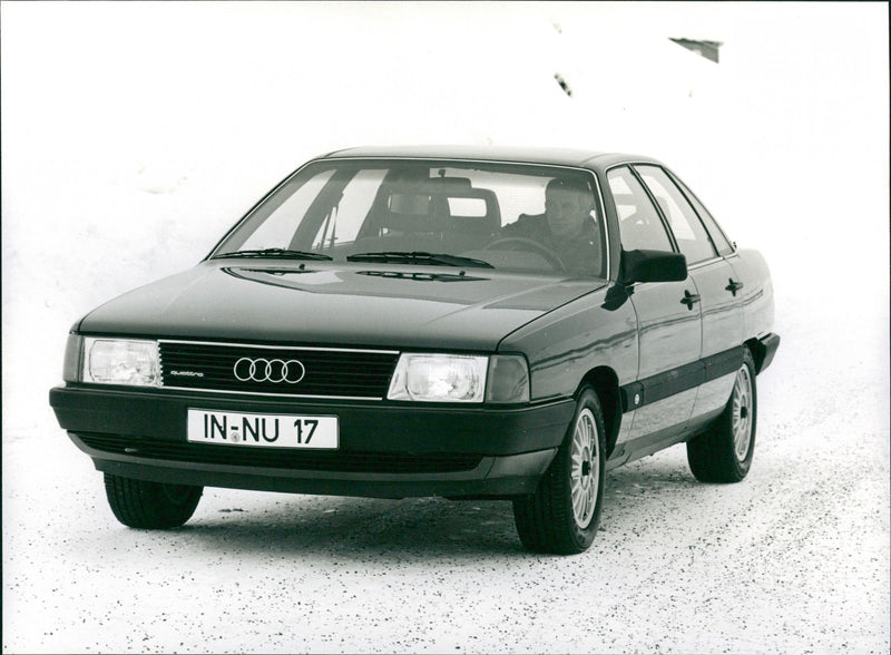 Audi 100 Quattro, 1985 - Vintage Photograph