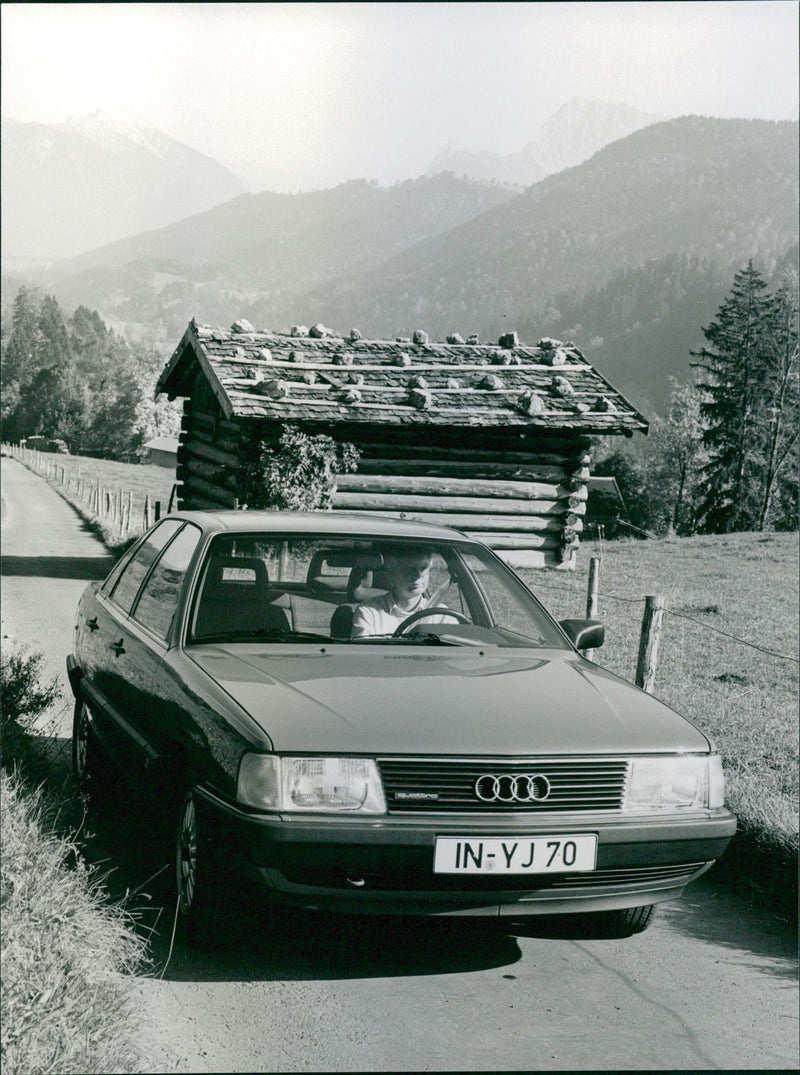 Audi 100 Quattro, 1985 - Vintage Photograph