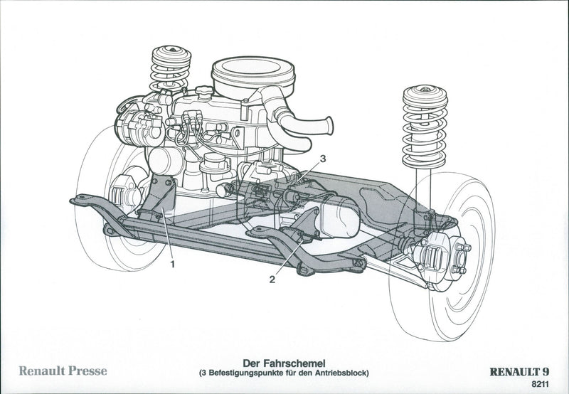 Renault 9 - Vintage Photograph