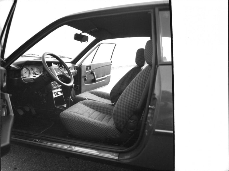1983 Lancia Volumex - Vintage Photograph