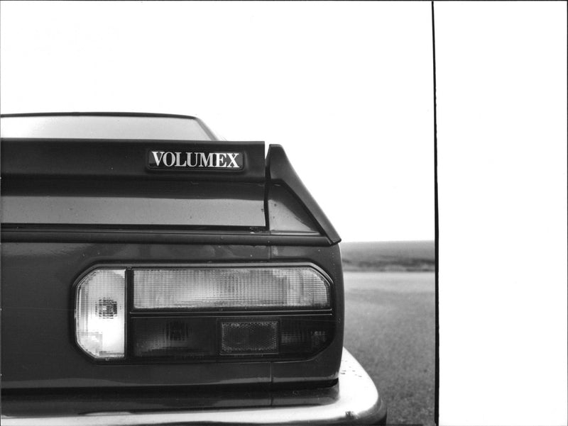 1983 Lancia Volumex - Vintage Photograph