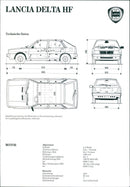 Lancia Delta HF - Vintage Photograph
