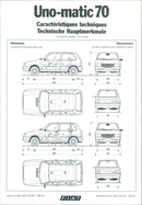 Fiat Uno-matic 70 - Vintage Photograph