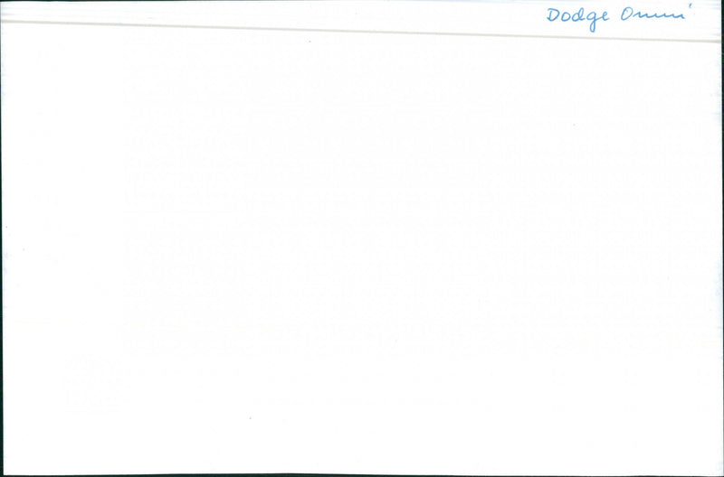 1977 Dodge Omni - Vintage Photograph