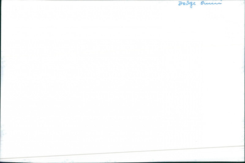 1977 Dodge Omni - Vintage Photograph