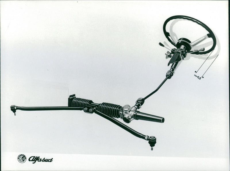 1972 Alfa Romeo Alfasud - Vintage Photograph