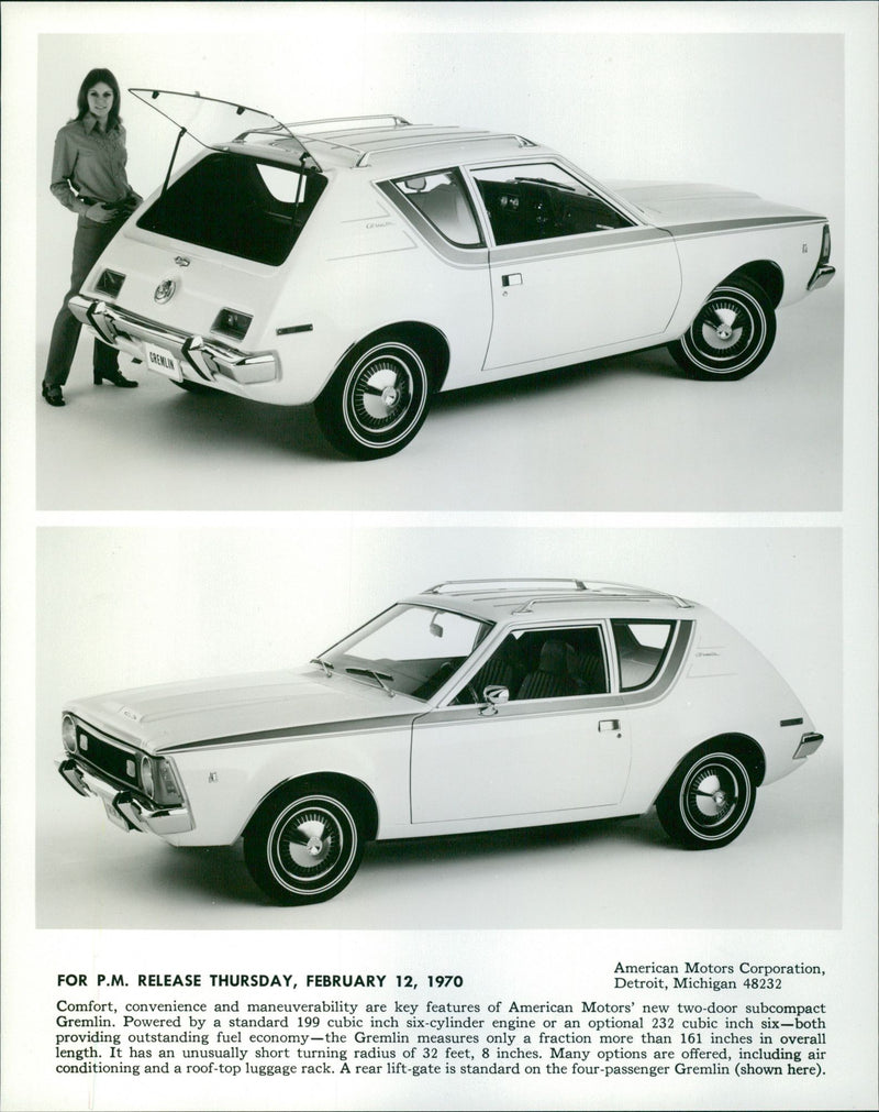 AMC Gremlin - Vintage Photograph