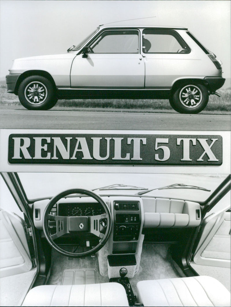 Renault 5 TX - Vintage Photograph