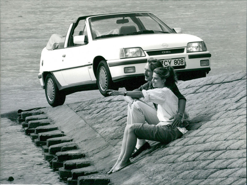 1985 Opel Kadette Cabriolet - Vintage Photograph