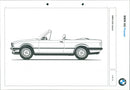 BMW 325i Convertible - Vintage Photograph