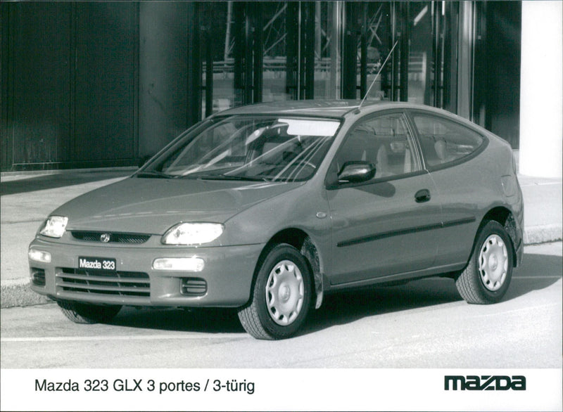 Mazda 323 GLX 3 - Vintage Photograph