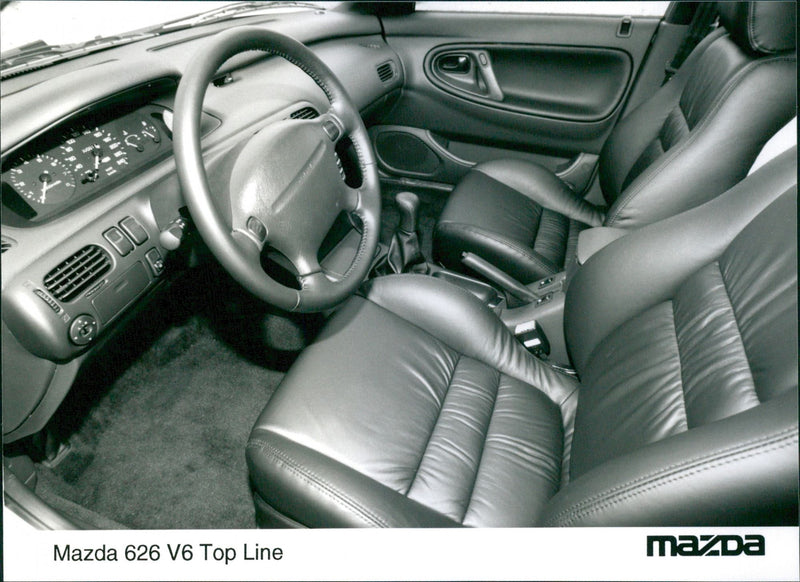 Mazda 626 V6 Top Line - Vintage Photograph