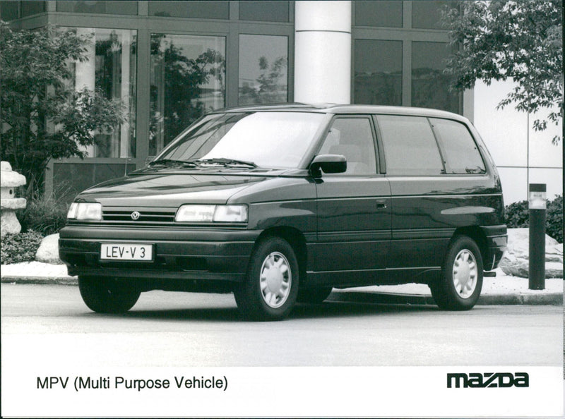 Mazda MPV (multi Purpose Vehicle) - Vintage Photograph