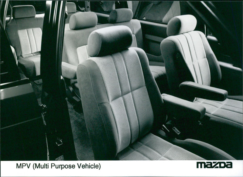 Mazda MPV Multi Purpose Vehicle - Vintage Photograph
