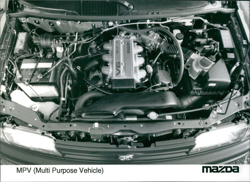 Mazda MPV (Multi Purpose Vehicle) - Vintage Photograph