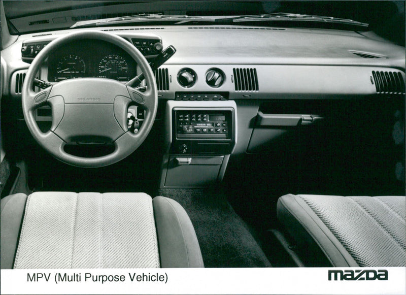 Mazda MPV (Multi Purpose Vehicle ) - Vintage Photograph