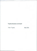 Toyota Avensis 2.2 D-CAT - Vintage Photograph